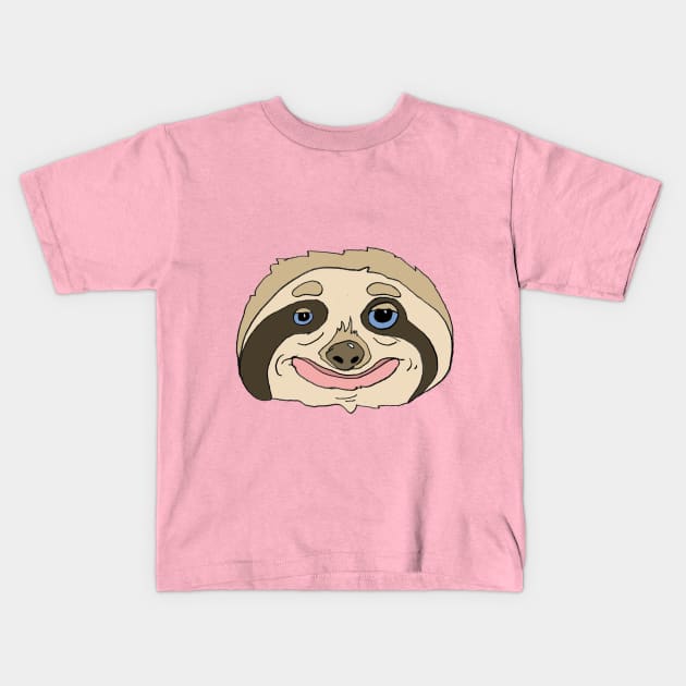 Sloth Kids T-Shirt by Spankriot